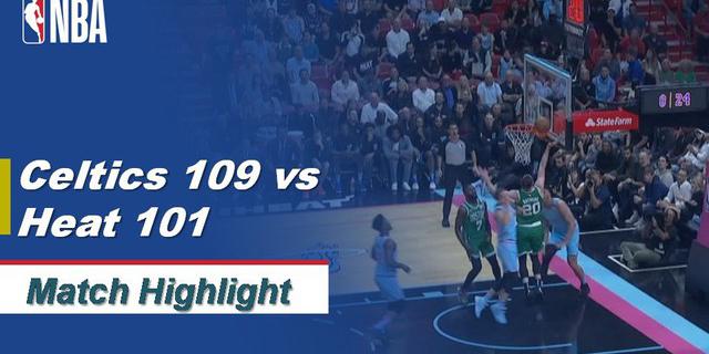 VIDEO: Highlights NBA 2019-2020, Boston Celtics Vs Miami Heat 109-101
