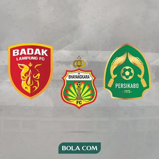 Bhayangkara FC, Badak Lampung dan Persikabo 1973