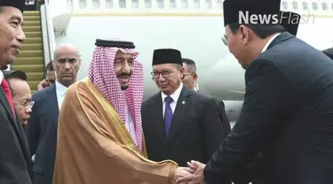 Foto Raja Salman bin Abdulaziz Al Saud dengan Gubernur DKI Jakarta Basuki Tjahaja Purnama atau Ahok ramai diperbincangkan.