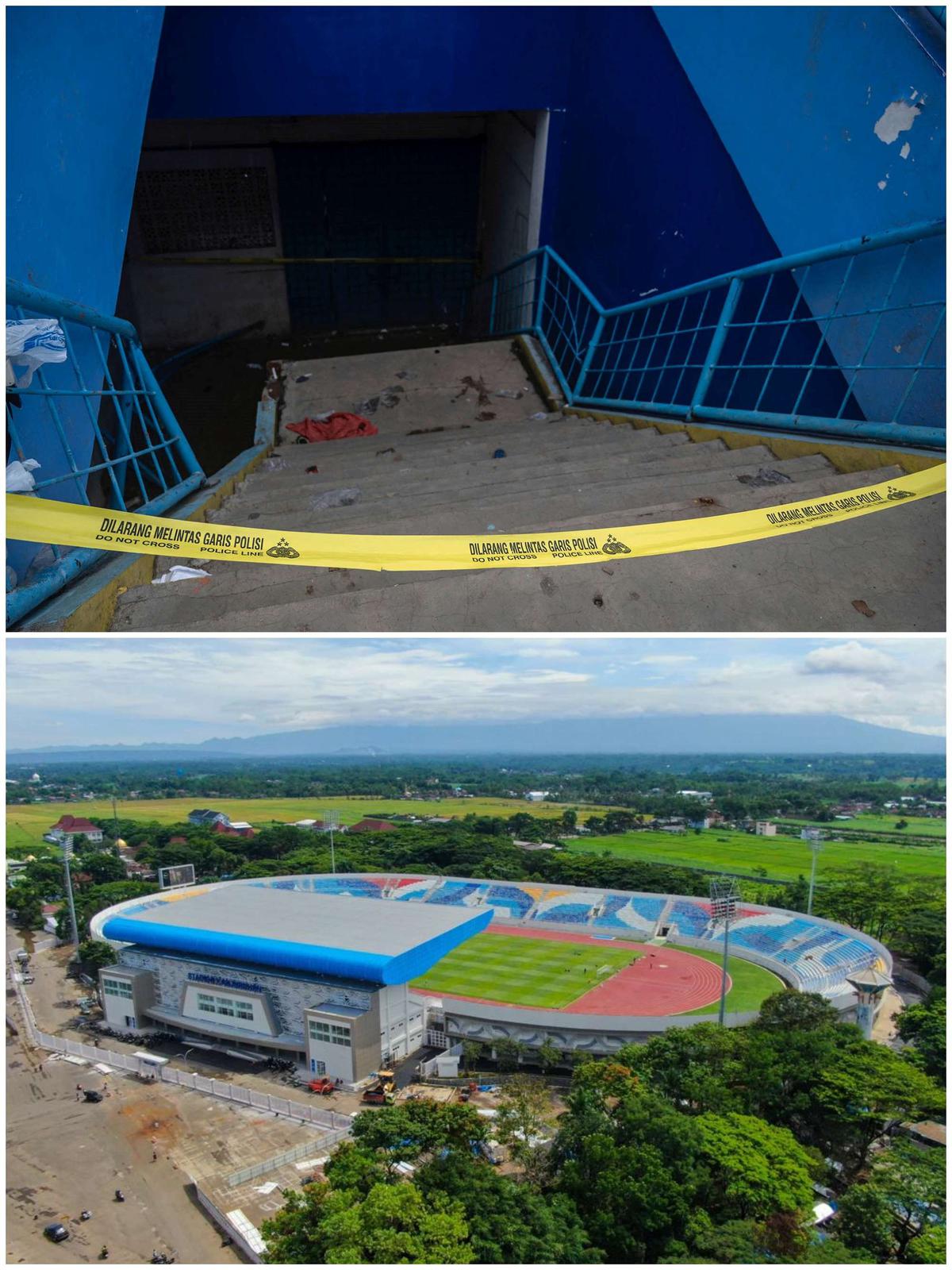 Kondisi Stadion Kanjuruhan Sebelum dan Setelah Direnovasi