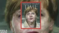 Kanselir Jerman Angela Merkel 'Tokoh Tahun Ini' versi TIME (TIME)