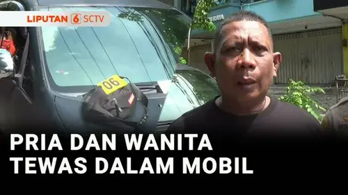 VIDEO: Geger! Dua Orang Ditemukan Tewas dalam Mobil, Mesin dan AC Menyala