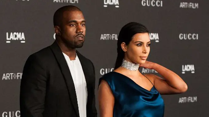 [Bintang] Kim Kardashian dan Kanye West