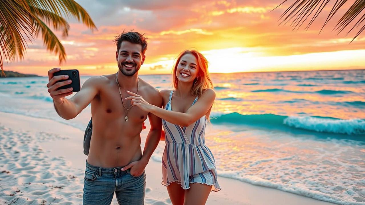 caption pantai singkat inggris