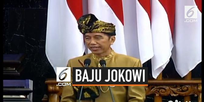 VIDEO: Baju Adat Sasak, Pilihan Jokowi Saat Pidato Kenegaraan