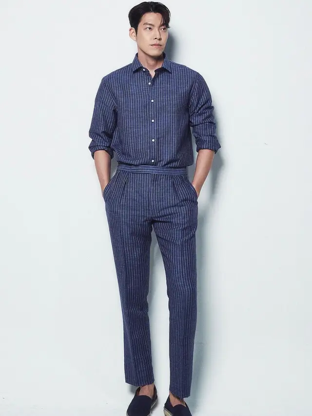 Kim Woo Bin untuk Ralph Lauren. (Instagram/ ____kimwoobin)