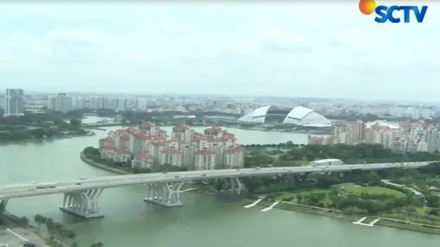 Menikmati Keindahan Singapura dari Kincir Angin Raksasa