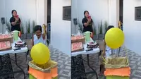 Ulang tahun gagal untuk nenek (Sumber: TikTok/itsnhaebabee)