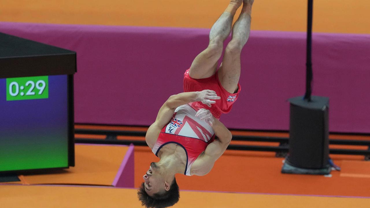 FOTO: Bertabur Bintang,  Juara Olimpiade dan Dunia Warnai Kualifikasi Kejuaraan Dunia Gimnastik 2025 di Jakarta