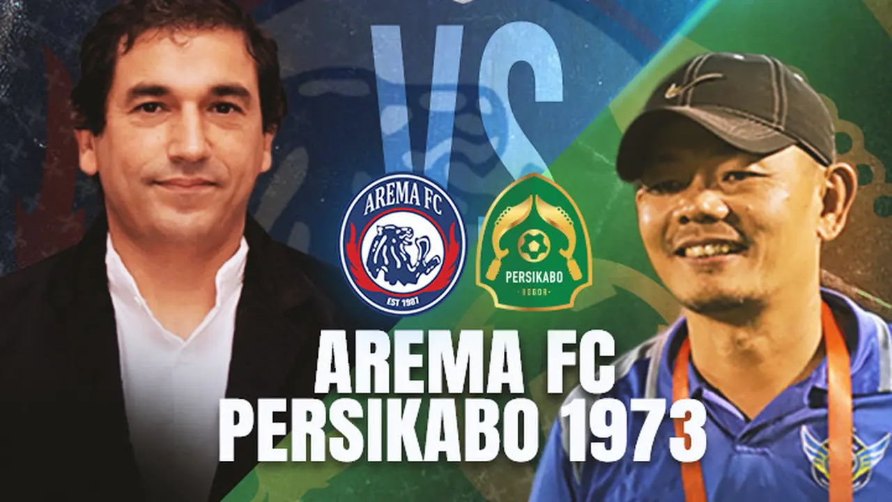 BRI Liga 1 - Arema FC Vs Persikabo 1973 - Duel Pelatih