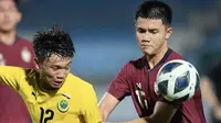 Timnas Thailand U-17 di kualifikasi Piala Asia U-17 2025. (Bola.com/AFC)