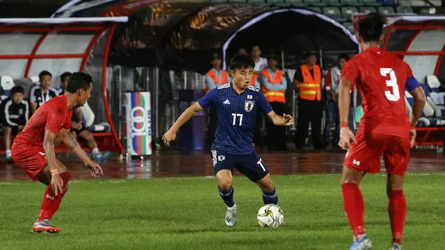 Timnas Myanmar vs Timnas Jepang
