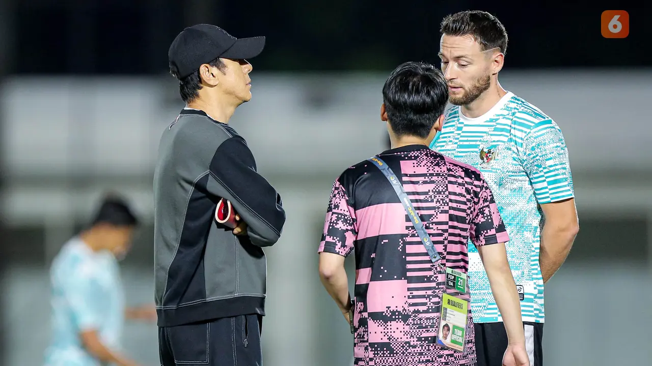 Foto: Melihat Persiapan Terakhir Timnas Indonesia Jelang Hadapi Vietnam Pada Kualifikasi Piala Dunia 2026