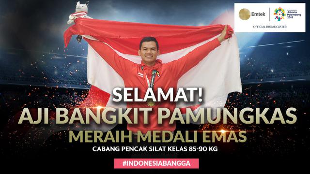 Selamat Meraih Medali Emas Aji Bangkit Pamungkas