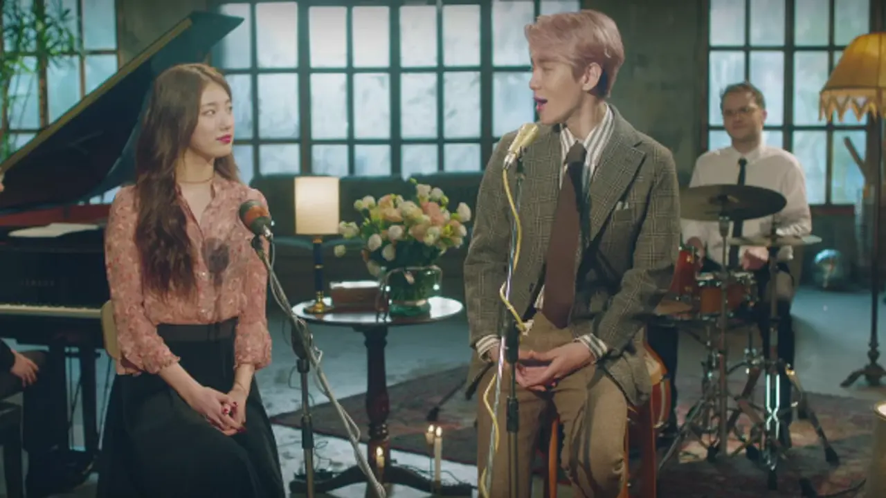 Lagu Duet Suzy Miss A dan Baekhyun EXO Melejit Bak Meteor