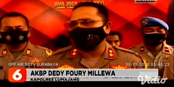 VIDEO: Polres Lumajang Kembali Tangkap Empat Tahanan Narkoba yang Kabur