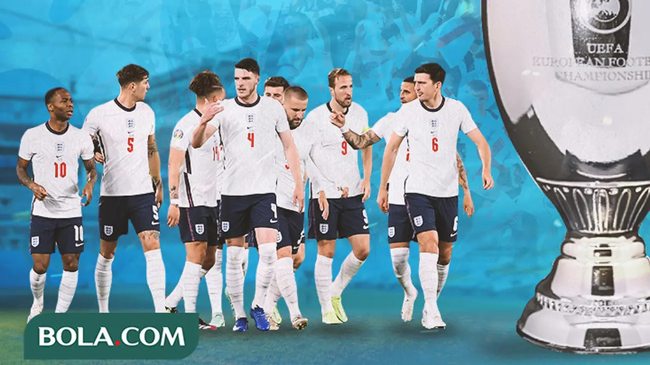 Piala Eropa - Euro 2020 Timnas Inggris Juara