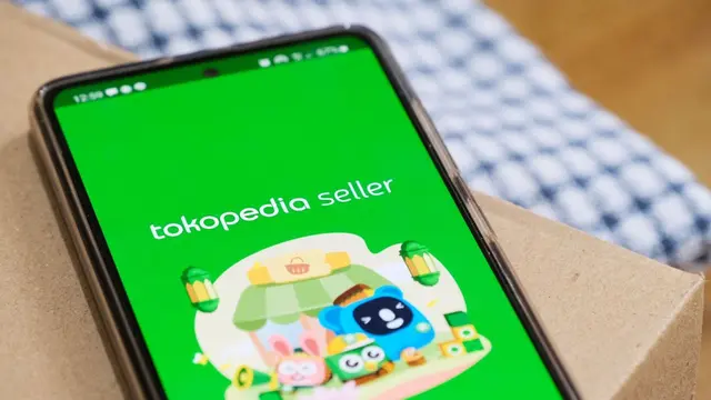 Aplikasi Tokopedia Seller di bulan Ramadan 2021.