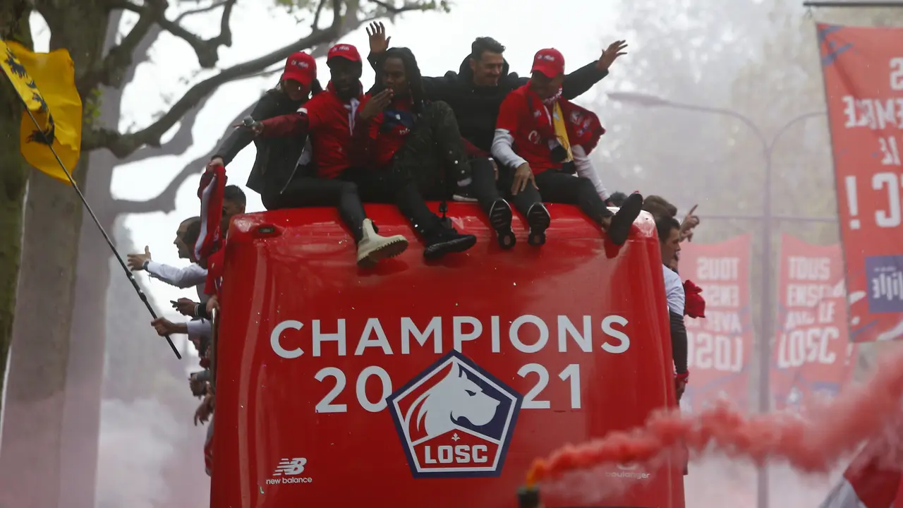 Pesta Lille Juara Ligue 1 Prancis