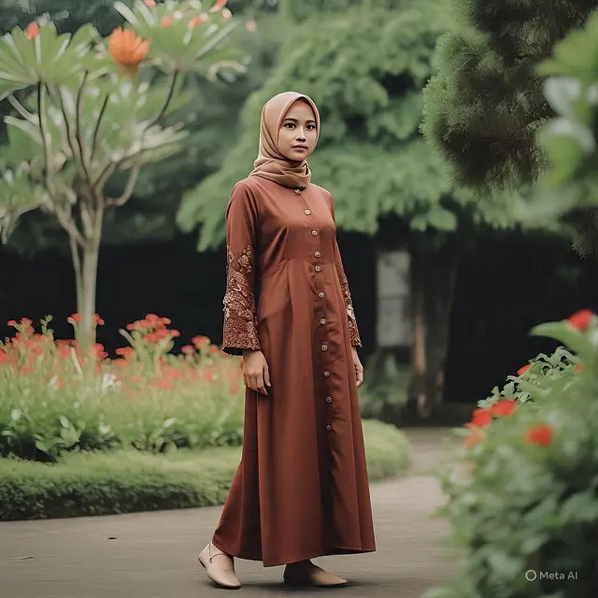 7 Trik Memilih Warna Gamis Sesuai Warna Kulit, Biar Enggak Salah Kostum