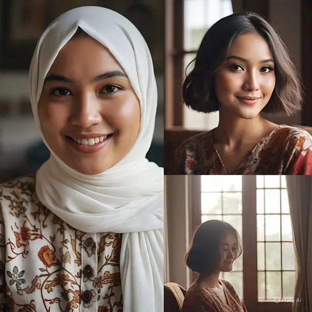 Rambut Pendek untuk Ibu-Ibu Berhijab