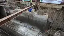 Kapasitas ini lebih memadai dibanding sebelumnya yang hanya dapat menampung 330 m3/detik air dari Bendung Katulampa di Bogor melalui Sungai Ciliwung. Foto diambil pada Senin (30/6/2014) (Liputan6.com/Johan Tallo)