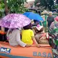 Banjir melanda dua kecamatan di Kabupaten Cilacap, Jawa Tengah. (Foto: Liputan6.com/Basarnas Cilacap)
