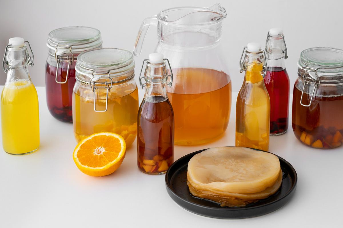Ilustrasi Kombucha