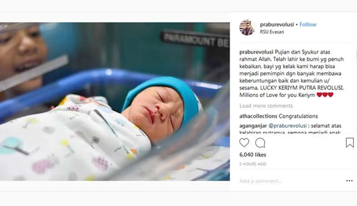 (Instagram/praburevolusi)