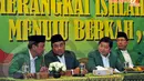 Rapimnas tersebut dilakukan menyusul manuver politik Ketua Umum PPP, Suryadharma Ali, yang hadir di kampanye Pileg Partai Gerindra. (Liputan6.com/Johan Tallo)
