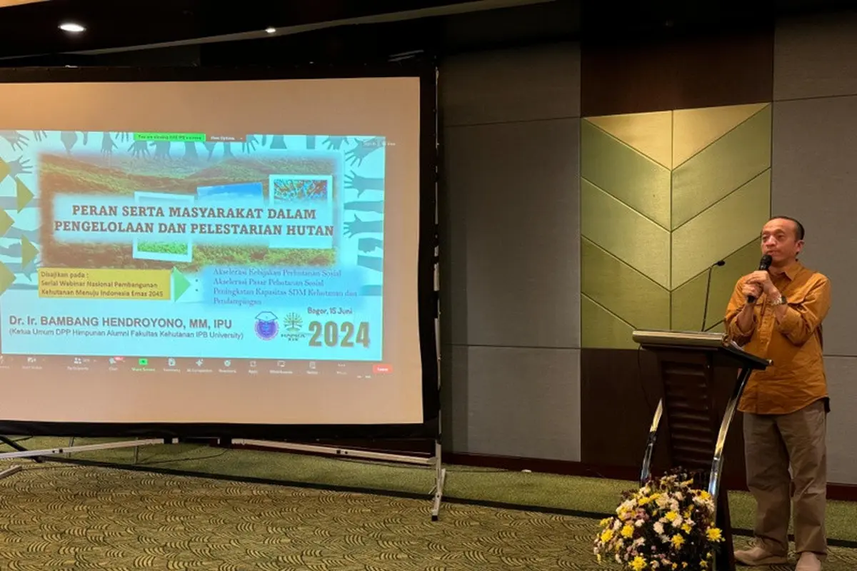 Sekretaris Jenderal Kementerian Lingkungan Hidup dan Kehutanan (KLHK), Bambang Hendroyono