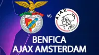 Link Live Streaming Liga Champions di Vidio: Benfica Vs Ajax