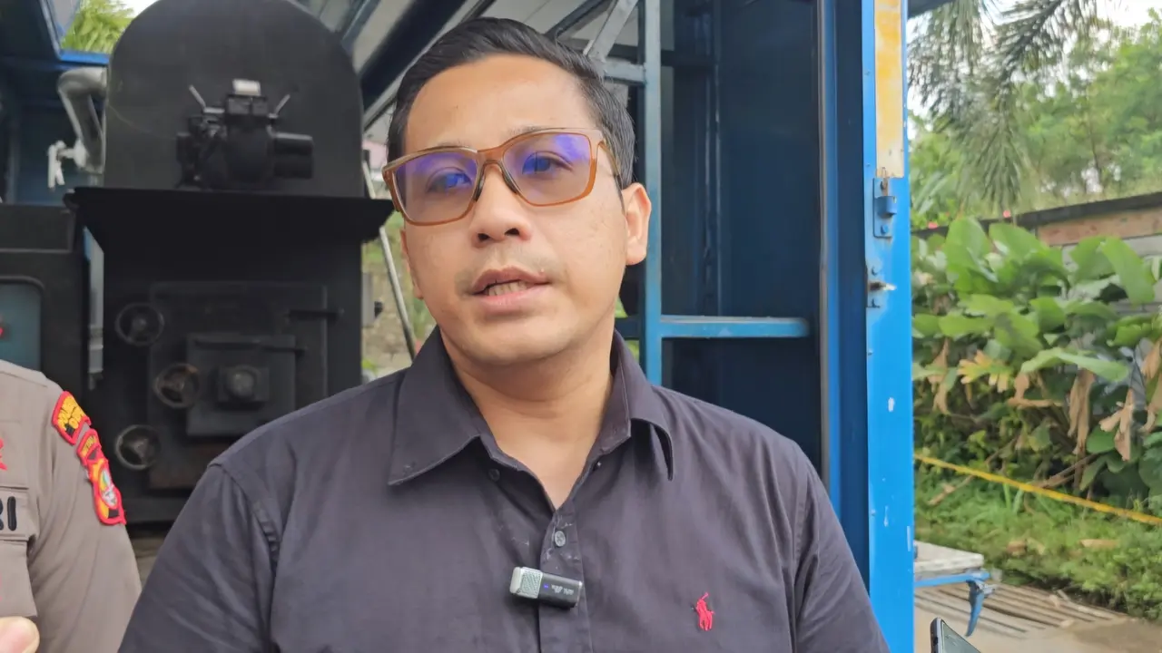 Kasat Narkoba Polres Metro Depok, Kompol Yefta Ruben Hasian Aruan saat ditemui di Polres Metro Depok.