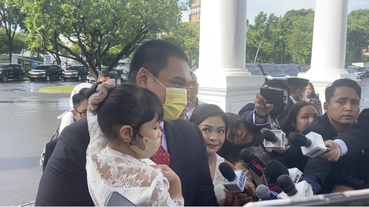 Calon Menpora Dito Ariotedjo tiba di Istana Negara untuk dilantik Presiden Jokowi