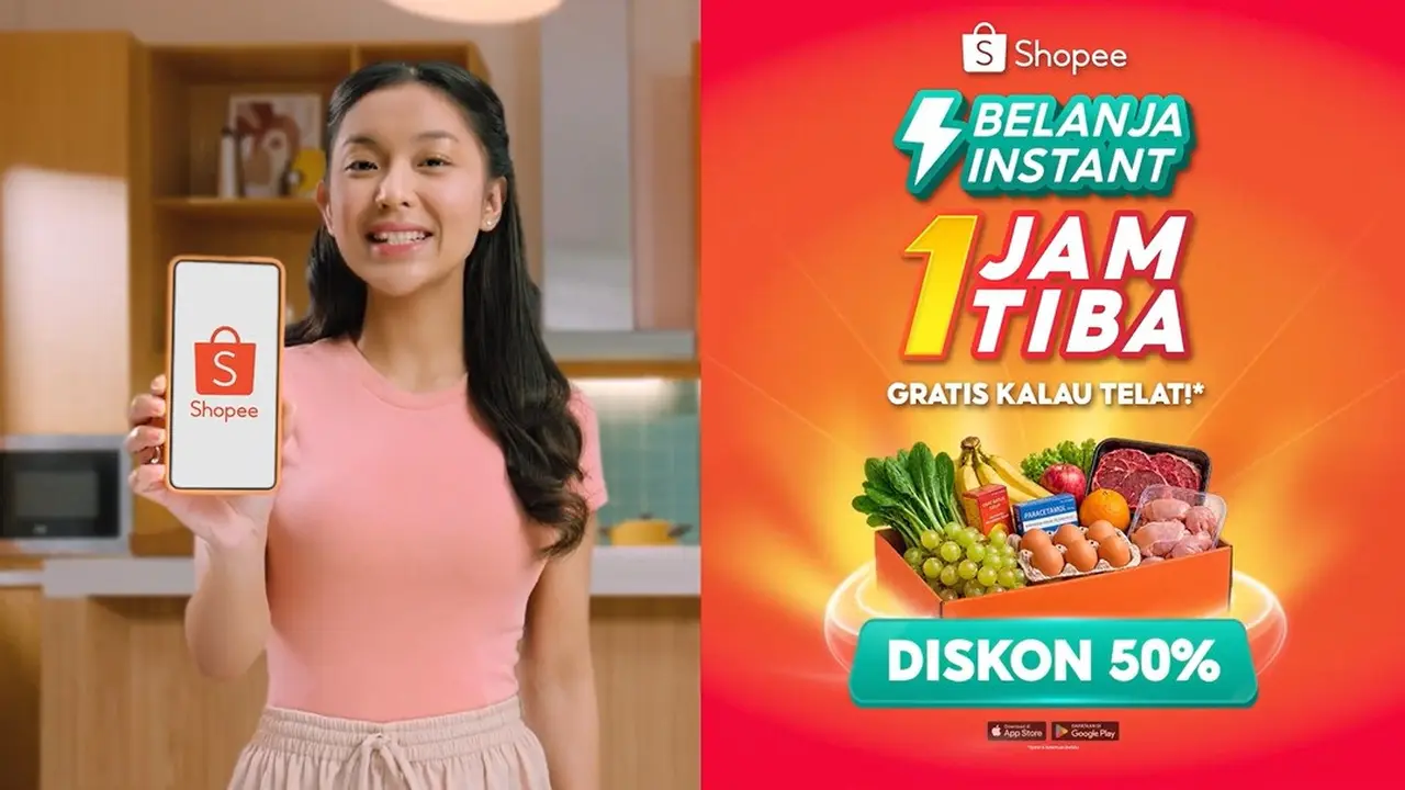 Belanja Sat Set Makin jadi Andalan, Iklan Terbaru Shopee Belanja Instant 1 Jam Tiba Ramai Dibahas Warganet