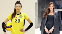 Potret Sabina Altynbekova Pemain Yogya Falcons Tanpa Jersey Voli, Auranya Bak Model Papan Atas