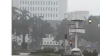 Hujan Guyur Jakarta, Jalan Merdeka Barat Banjir 30 Cm