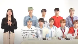 Dikenal pernah menjadi guru Bahasa Indonesia NCT 127, Amelia Tantono juga sangat fasih saat mengobrol dengan cowok-cowok kece dari grup Ghost9. Selama wawancara, Amelia terlihat sangat semangat dan antusias. (YouTube Amelicano)