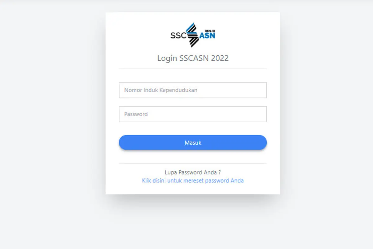 Akun SSCASN PPPK 2022