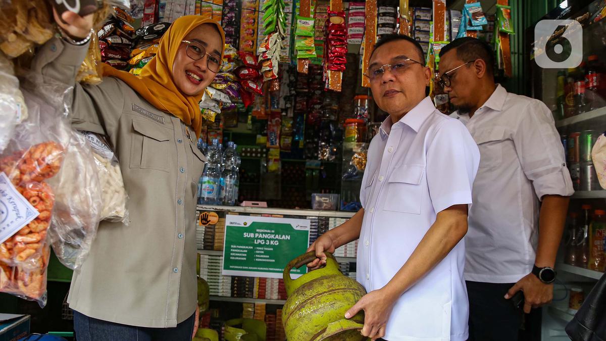Cek Ketersediaan Gas 3 Kg, Pimpinan DPR Inspeksi ke Pengecer Sub-Pangkalan