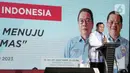 Kehadiran Prabowo hari ini disambut oleh tarian barongsai. (Liputan6.com/Faizal Fanani)
