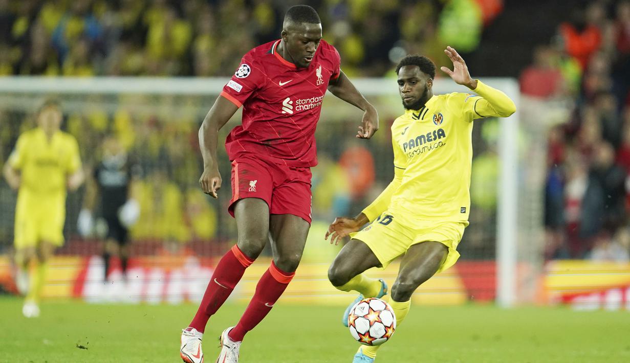 <p>Ibrahima Konate bak monster di lini belakang Liverpool kala meladeni Villarreal. Pemain berusia 22 tahun itu sangat kuat dalam duel satu lawan satu. Konate juga melepas dua tekel, dua sapuan, dan satu intersep.</p>