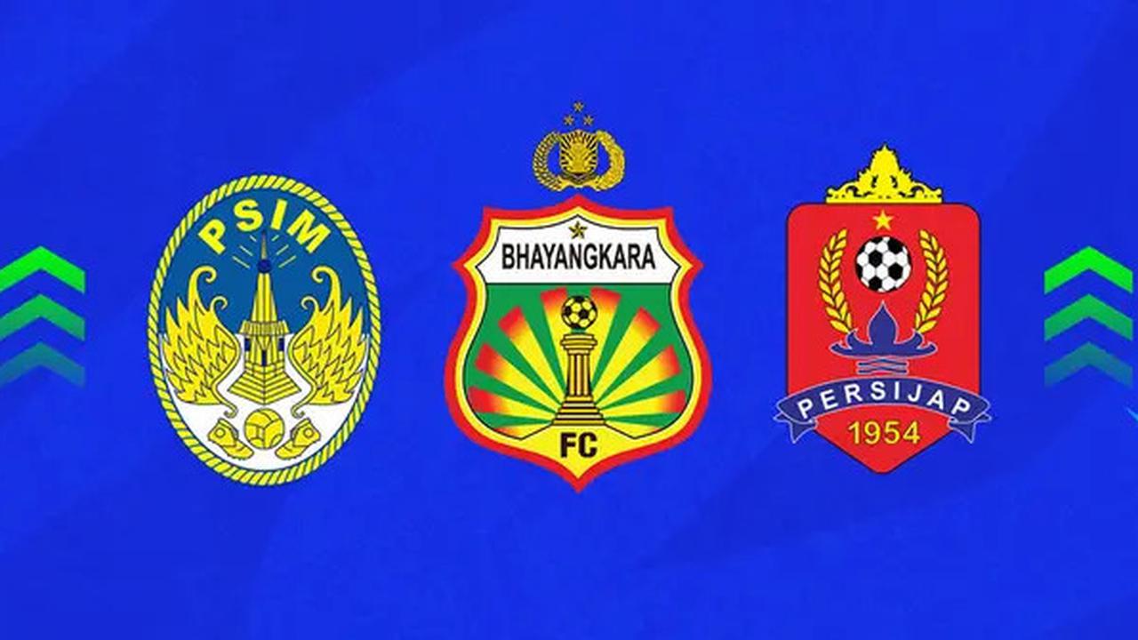 Profil Tim Promosi BRI Liga 1 Musim Depan: PSIM, Bhayangkara FC dan Persijap