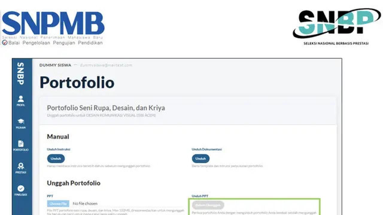 Portofolio SNBT 2025: Ini Syarat dan Ketentuannya yang Harus Diperhatikan Calon Mahasiswa