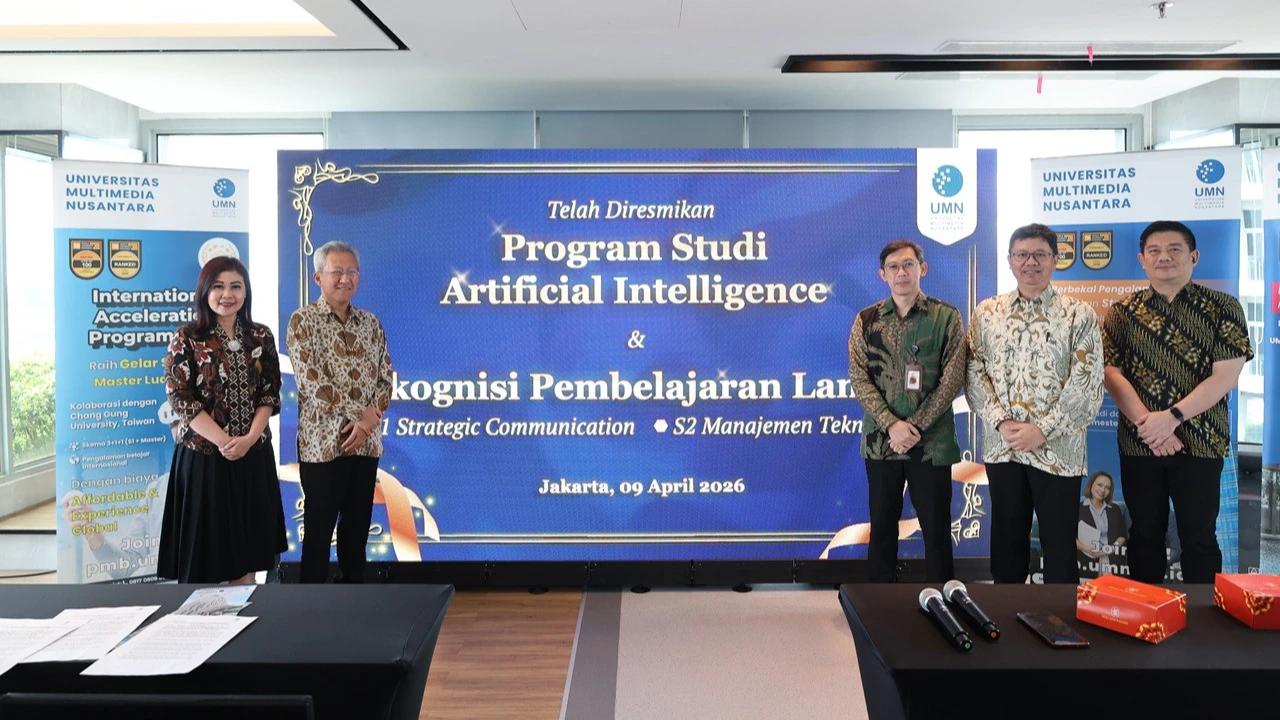 UMN Luncurkan Program Studi Artificial Intelligence Berbasis Sustainable AI
