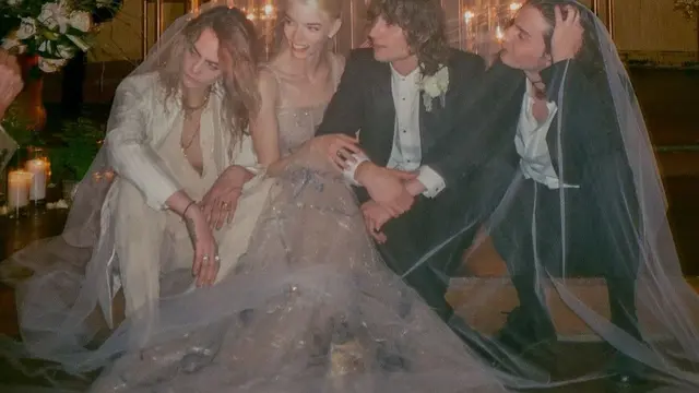 Anya Taylor-Joy Akui Telah Menikah 2 Tahun Lalu, Lihat Potret Pernikahannya Dibalut Gaun Dior yang Menawan