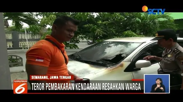 Teror bakar kendaraan di wilayah Semarang, tengah marak akhir-akhir ini. Gubernur Jateng mengimbau agar warga kembali menghidupkan siskamling.