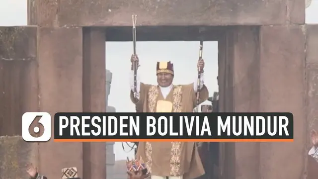 Presiden Bolivia Evo Morales mengundurkan diri setelah berkuasa selama 14 tahun. Morales mundur usai didesak aksi unjuk rasa dan kehilangan dukungan dari militer.