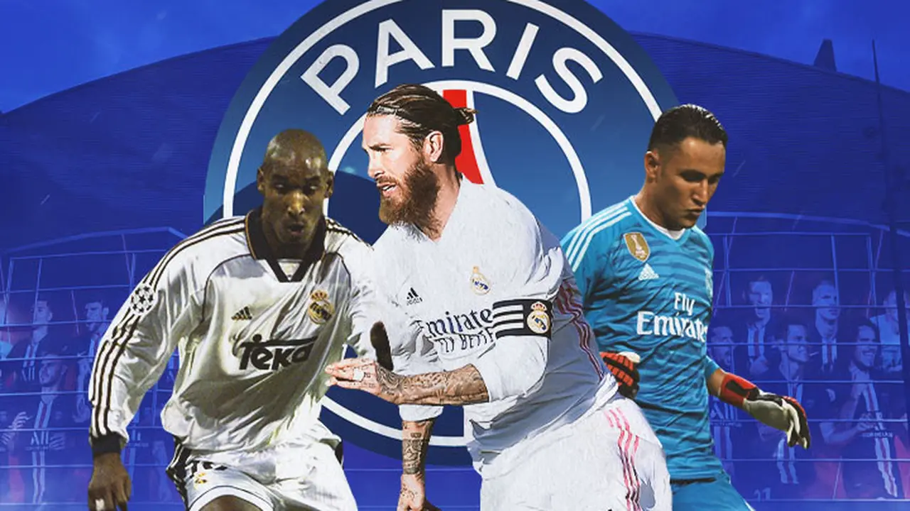 PSG - Nicolas Anelka, Sergio Ramos, Keylor Navas