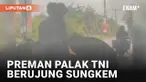 Nasib apes menimpa komplotan preman di Buni Bhakti, Babelan, Kabupaten Bekasi. Aksinya memalak pengguna jalan tak berjalan mulus. Berawal dari upayanya memalak pengendara mobil, komplotan preman tak sadar bila yang mereka hadang adalah prajurit TNI A...